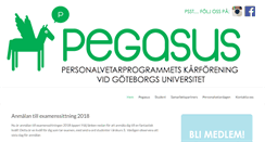 Desktop Screenshot of pegasusgbg.se